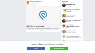https://podio.com/login - Quality Home Network LLC | Facebook