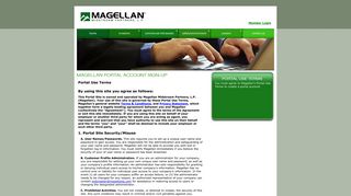 Magellan Portal Sign Up