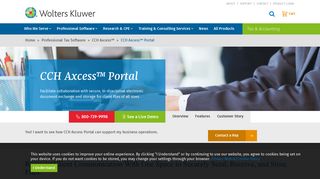 CCH Axcess™ Portal | Wolters Kluwer