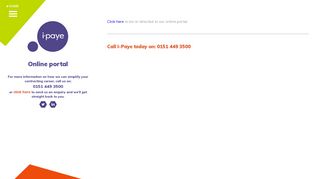 Online portal - I-PAYE | UK and European Umbrella Services