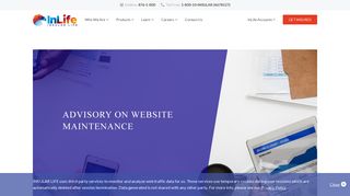 Advisory on Website Maintenance | Insular Life