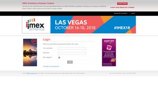 Login - IMEX - America's Worldwide Exhibition for incentive travel ...