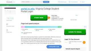 Access portal.vc.edu. Virginia College Student Portal Login