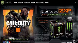 Monster Energy x Call of Duty: Black Ops 4 Code Redemption