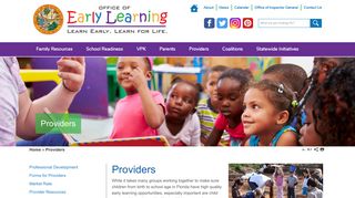 Providers | OEL - Florida Early Learning