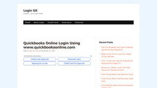 Quickbooks Online Login Using www.quickbooksonline.com ...