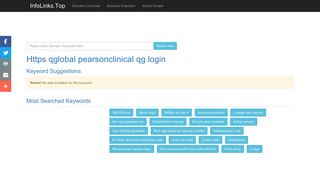 Https qglobal pearsonclinical qg login Search - InfoLinks.Top