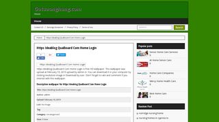 Https Ideablog Qualboard Com Home Login | Gotuaonghong.com