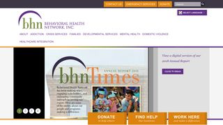 Homepage - Behavioral Health Network Inc