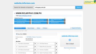 rclmypay.com.ph at Website Informer. Visit Rclmypay.