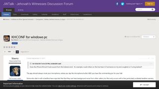 KHCONF for windows pc - Page 2 - Computers, Tablets, Mobile ...
