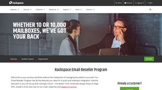 Email Reseller - Rackspace