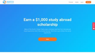 Study Abroad Scholarship | Scott's Cheap Flights