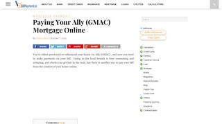 Paying Your Ally (GMAC) Mortgage Online - BillPayment.io