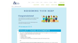 Redeeming your RESP | C.S.T. Consultants Inc.