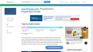 Access myinfosnap.com. PowerSchool Registration Portal - Accessify