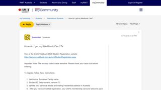 How do I get my Medibank Card? - myCommunity