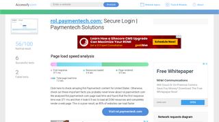Access rol.paymentech.com. Secure Login | Paymentech Solutions