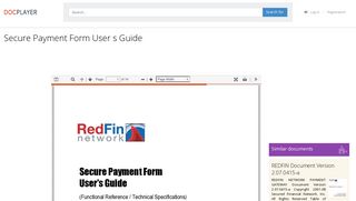 Secure Payment Form User s Guide - PDF - DocPlayer.net