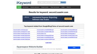 secure3.saashr.com - - iKeyword.net