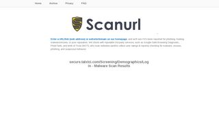 secure.talxtci.com/Screening/Demographics/Login - Malware Scan ...