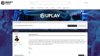 Secure.ubi.com? - Ubisoft Forums