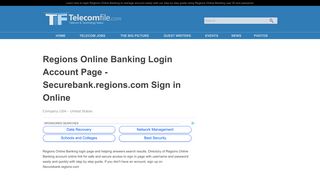 Regions Online Banking Login Account Page - Securebank.regions ...
