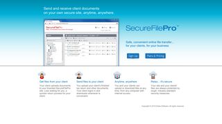 SecureFilePro™ - Send and receive client documents on your own ...