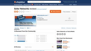 Seller Networks Reviews - 13 Reviews of Sellernetworks.com ...