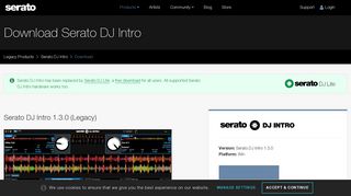 Download Serato DJ Intro - Free DJ Software