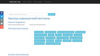 Services cuberoute kraft html home Search - InfoLinks.Top