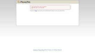 Forgot User Name - PrimePay