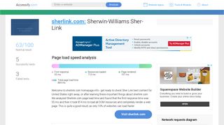 Access sherlink.com. Sherwin-Williams Sher-Link
