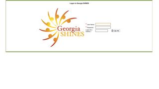 Logon to Georgia SHINES - Georgia.gov