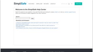 Welcome to the SimpliSafe Help Center