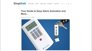 Your Guide to Easy Alarm Activation and More... | Security ... - SimpliSafe