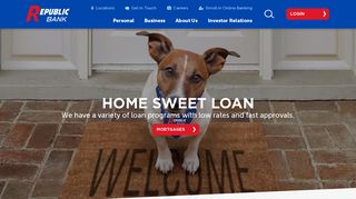 Republic Bank: Home Page