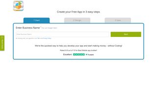Start Your Own App in 3 Easy Steps | App Builder ... - Snappy AppyPie