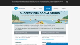 Salesforce Social Studio: Getting Started Training - Salesforce