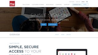 Single Sign On (SSO) Solutions | Ping Identity
