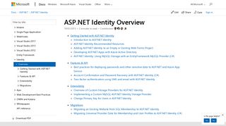 ASP.NET Identity | The ASP.NET Site
