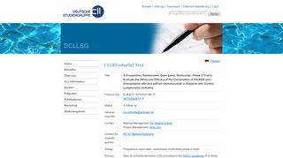 CLLRUmbrella2 Trial - German CLL Study Group - DCLLSG