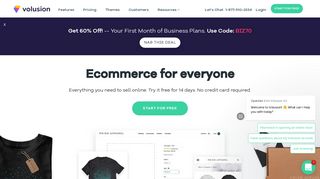 Volusion: Ecommerce Website Store & Shopping Cart Software