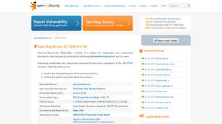storiesonline.net XSS vulnerability | Open Bug Bounty | Website ...