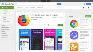 Mozilla Firefox - Google Play