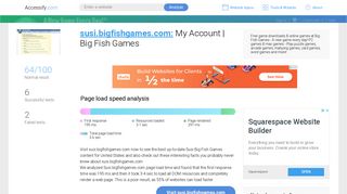 Access susi.bigfishgames.com. My Account | Big Fish Games