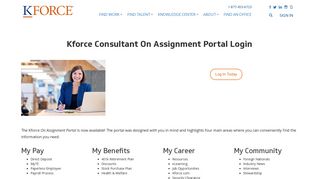 Consultant Login | Kforce