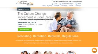 IPCed - Caregiver Training and Resources