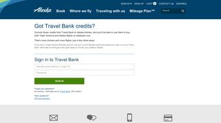 Alaska Airlines Travelbank Conversion
