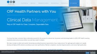 Clinical Data Management | CRF Health